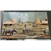Image 2 : 2 Asian Village Scene Plaques