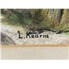 Image 2 : Framed Watercolor By L. Kearns