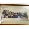 Image 2 : Vintage Framed Photos Of Milk Delivery Trucks