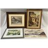 Image 1 : 4 Assorted Prints And Paintings