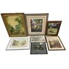 Image 1 : 7 Assorted Framed Prints