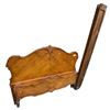 Image 1 : Vintage Carved Wood Bed Frame With Head And Foot Board