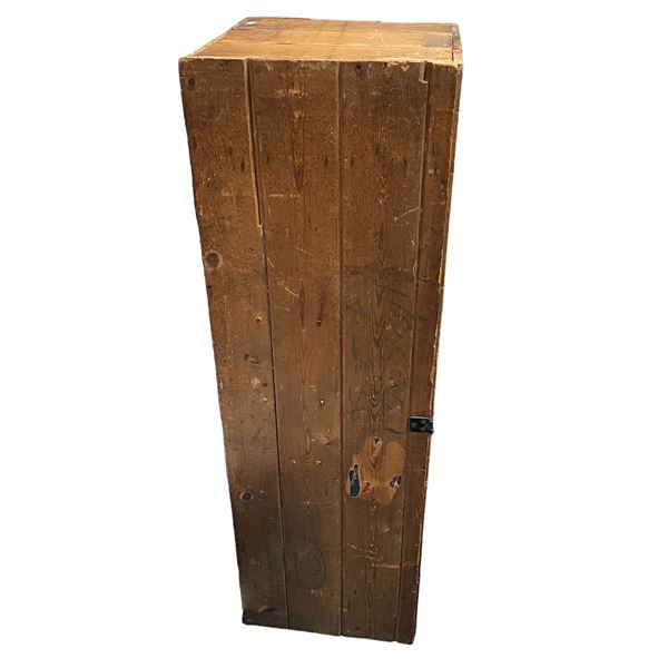 Large Vintage Wooden Trunk