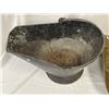 Image 3 : Coal Buckets, Brass Fireplace Fire Wood Holder, Utensils, Etc.…