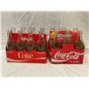 Image 2 : 2 Cardboard 6 Pack Bottle Carriers And 8 Pack Carrier, Coca Cola And Crush