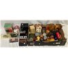 Image 1 : Large Assortment Of Collectibles, Ceramic Piggy Bank, Metal Pig Bank, Metal Dog And Cat Bank, Camera