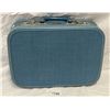 Image 1 : Vintage Blue Suitcase With Mirror Inside