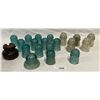 Image 1 : Box Full Of Glass Insulators