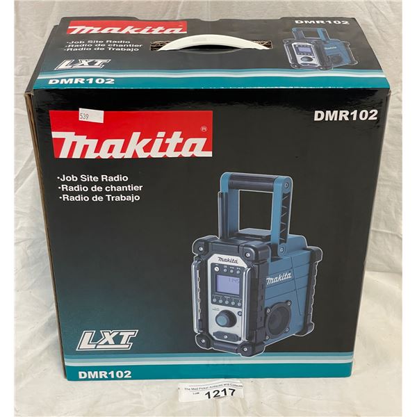 Mikita Job Site Radio Dmr 102 In Original Box