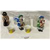 Image 1 : Assorted Figurines, Crystal Decanters, Fort Simpson Miniature Mug, Etc..