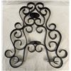 Image 2 : 2 Metal Art Wall Hanging Candle Holders
