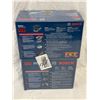 Image 2 : Bosch Combo Pack, 5'' Palm Random Orbit Sander, And 1/4 Sheet Orbital Finishing Sander Both Sealed I