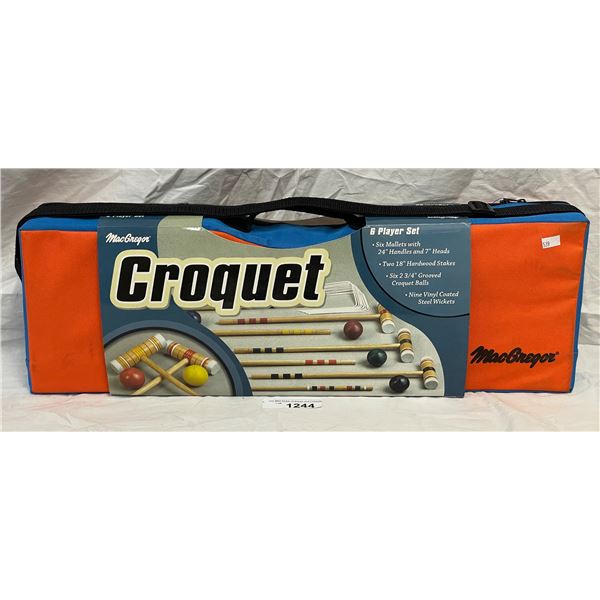 Macgregor 6 Player Croquet Set