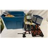 Image 1 : Box Full Of Tools And Equipment, Led Light, Organizers, Screw Driver Set, Etc..