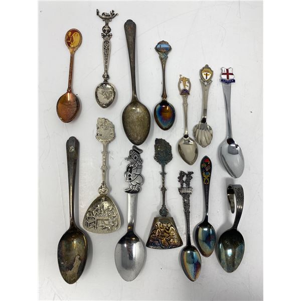 Vintage Assorted Souvenir Spoons