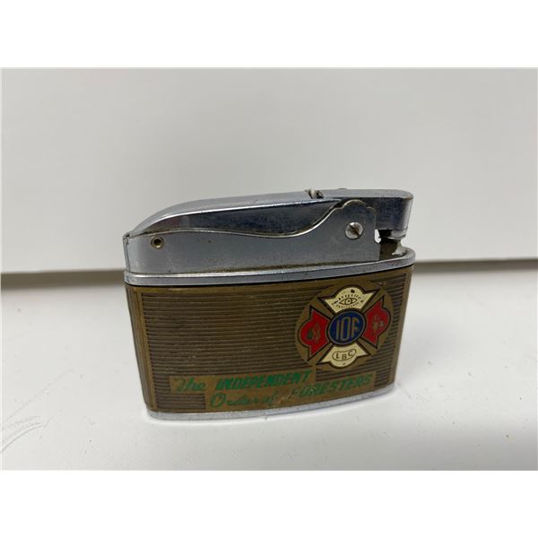 Vintage Independent Order Of Foresters Advertising Lighter