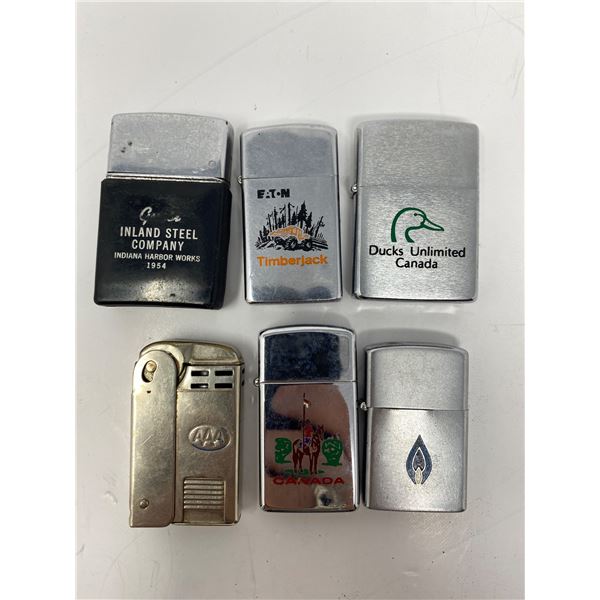 Assorted Vintage Lighters