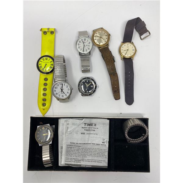 Assortment Of Vintage Watches, Timex, And Old England