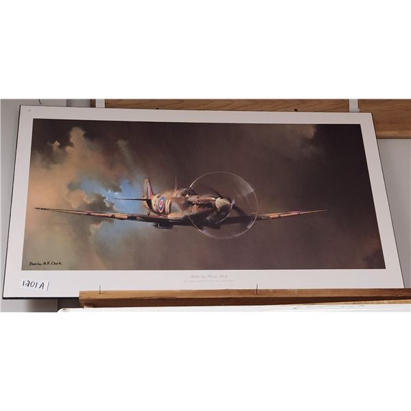 Spit Fire Print By Barrie Clark