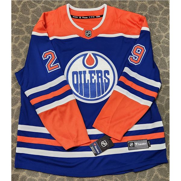 New In Plastic NHL Oilers Draisaitl #29 By Fanatics Size XL