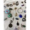 Image 3 : Antique Enamel Jewelry And Some Silver Pieces