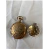 Image 2 : Gold Plated Pocket Watch Case And 1852 California Half Dollar Token Fob