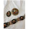 Image 2 : Micro Mosaic Set, Bracelet, Pendant, And Brooch