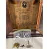 Image 2 : Hamilton Clock Company Wall Hanging Clock, With Frosted Glass