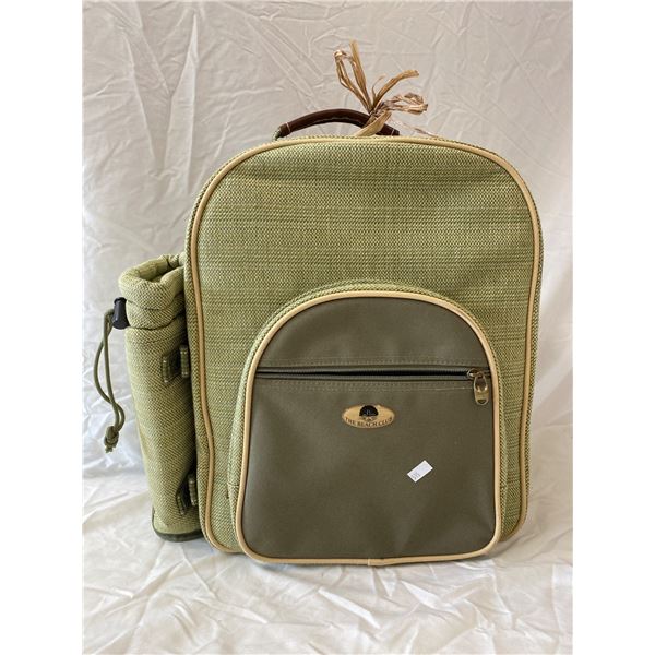 Beach Club Picnic Back Pack, Full Of Picnic Gear