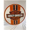 Image 1 : Porcelain On Steel Harley Davidson Motorcycle Sign