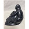 Image 3 : Carved Soapstone Mermaid, Signed On Bottom