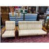 Image 1 : Mid Century Modern Teak Armchair And Sofa