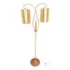Image 1 : Mid Century Modern Dual Light Floor Lamp