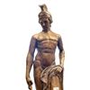 Image 2 : Fabulous Very Large Bronze Greek Statue Of Man With Jaguar, Very Well Done