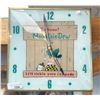 Image 1 : Vintage Mountain Dew Square Clock Works