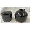 Image 2 : Early Stoneware Vessel And Stoneware Container