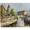 Image 2 : Framed Oil On Canvas Signed By Edouard Le Saout