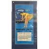 Image 1 : Framed 1945 Mortimer Limited Pin Up Girl Calendar