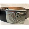 Image 2 : Quality Reproduction German World War 2 SS Belt And Buckle, Large Size