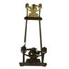 Image 1 : Vintage Expandable Brass Book Rack