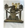 Image 3 : Vintage Expandable Brass Book Rack