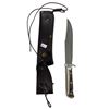 Image 1 : Antler Handled Puma Bowie Knife In Original Sheath