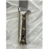 Image 2 : Antler Handled Puma Bowie Knife In Original Sheath
