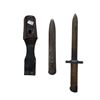 Image 1 : Vintage Knife With Original Sheath And Bayonette Attachable