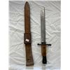 Image 2 : Ross Rifle Company Quebec Rifle Bayonette In Original Sheath