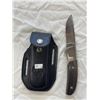 Image 1 : F.Niro Blind Bay Fold Out Pocket Knife With Original Engraved Sheath