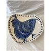 Image 1 : Pottery Art Plate With Embossed Chicken