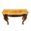 Image 1 : Early Victorian Burl Walnut Table