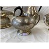 Image 2 : Birks 5 Piece Sterling Silver Engraved With Initial "H" Tea Set