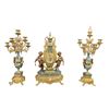 Image 1 : Magnificent 3 Piece Garniture Clock Set By Imperial